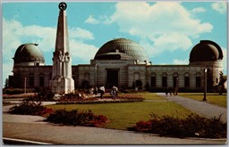 Postcard Los Angeles California Griffith Park Observatory and Planetarium