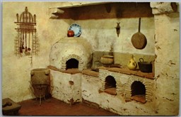 Postcard Carmel California Mission San Carlos Borromeo Del Rio Carmelo Kitchen