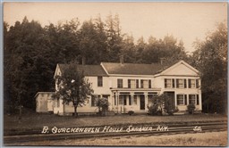 Postcard RPPC Sparkers New York B. Quackenbush House Montgomery County