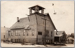 Postcard RPPC c1910s Montpelier Idaho Methodist Church Bear Lake County