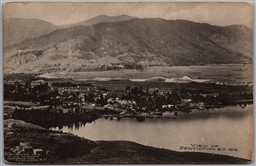 Postcard Penticton British Columbia c1912 Scenic View Albertype G. H. E. Hudson