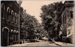 Postcard Woodstock New Brunswick Chapel Street Carleton County