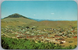 Postcard Cripple Creek Colorado Panaroma Town View Mt. Pisgah Teller County