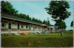 Postcard Vercheres Quebec c1967 Domain Du Fleuve Motel