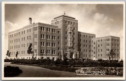 Postcard RPPC c1941 Campbellsport Wisconsin St. Joseph's Convent Fond du Lac Co.