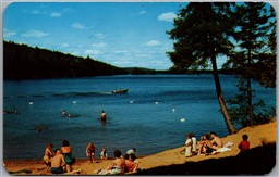 Postcard Inlet New York Chuck Eighth Lake Campsite Adirondack Mountains