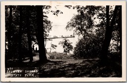 Postcard RPPC 1935 Pulaski NY Selkirk Shores State Park Oswego County Richland C