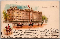 Postcard London England c1902 Tuck Buckingham Palace to Nordmaling Sweden Cancel
