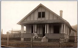 Postcard RPPC c1910s Vernon British Columbia View of Home by Vernon Photo Co.