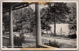 Postcard Starlight Pennsylvania c1921 Starlight Inn Wayne County