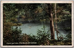 Postcard Lake of The Woods Ontario A Quiet Spot Scenic View to Miami Manitoba