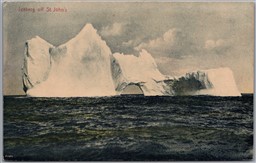 Postcard St. Johns Newfoundland c1910s Iceberg by Ayre & Sons, Ltd. A
