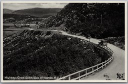Postcard Crow Gulch Newfoundland Bay of Islands Highway View