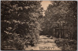 Postcard Oquaga Lake New York c1914 Near The Retlaw Albertype Leslie E. Carl