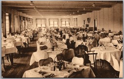 Postcard Deposit New York Scott's Oquaga Lake House Dining Room View Albertype