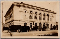 RPPC Bellingham Washington Post Office Clyde Banks Split Ring Langley Prairie BC