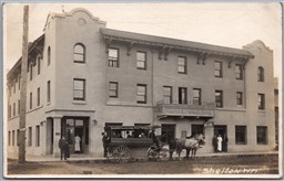 Postcard RPPC c1915 Shelton Washington Hotel Inscribed Ingersoll Shingle Co.
