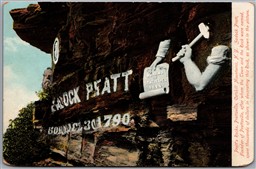 Postcard Prattsville New York c1910s Pratt's Rocks Catskill Mountains Greene Co.