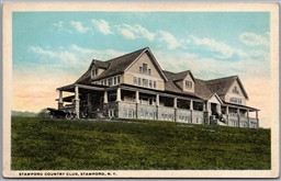 Postcard Stamford New York c1920s Country Club Catskill Mountains