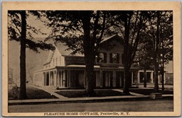 Postcard Pratsville New York c1910s Pleasure Home Cottage by A. M. Simon