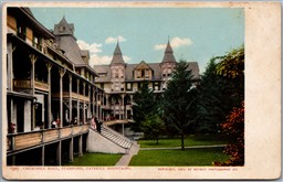 Postcard Stamford New York c1902 Churchill Hall Catskill Mountains Detroit Publ.