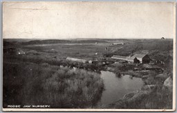 Postcard Moose Jaw Saskatchewan c1909 Nursery Pense SK to Vittoria Ontario