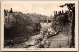 Postcard Renfrew Ontario New Dam Scenic View by PECO
