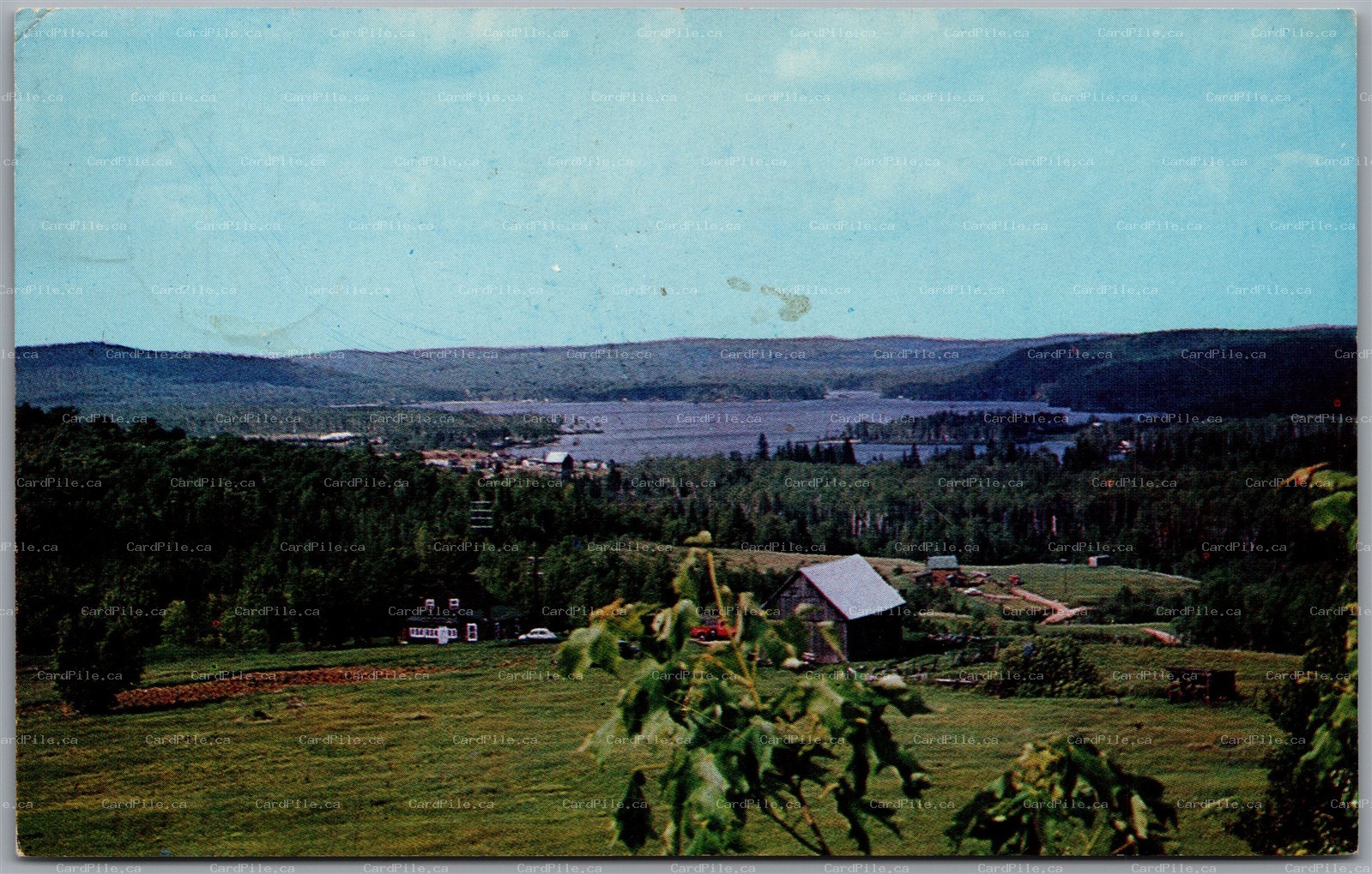 Postcard Lake St. Peter Ontario c1962 Scenic Madawaska Valley Hastings Highlands