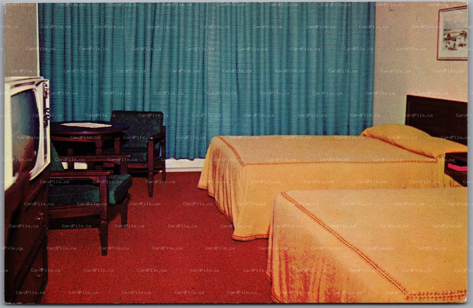 Postcard Gander Newfoundland Hotel Gander Transcanada Highway MCM Furniture