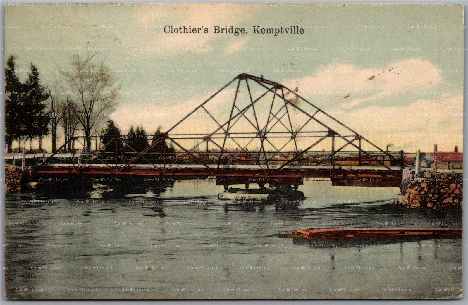 Postcard Kemptville Ontario c1909 Clothier