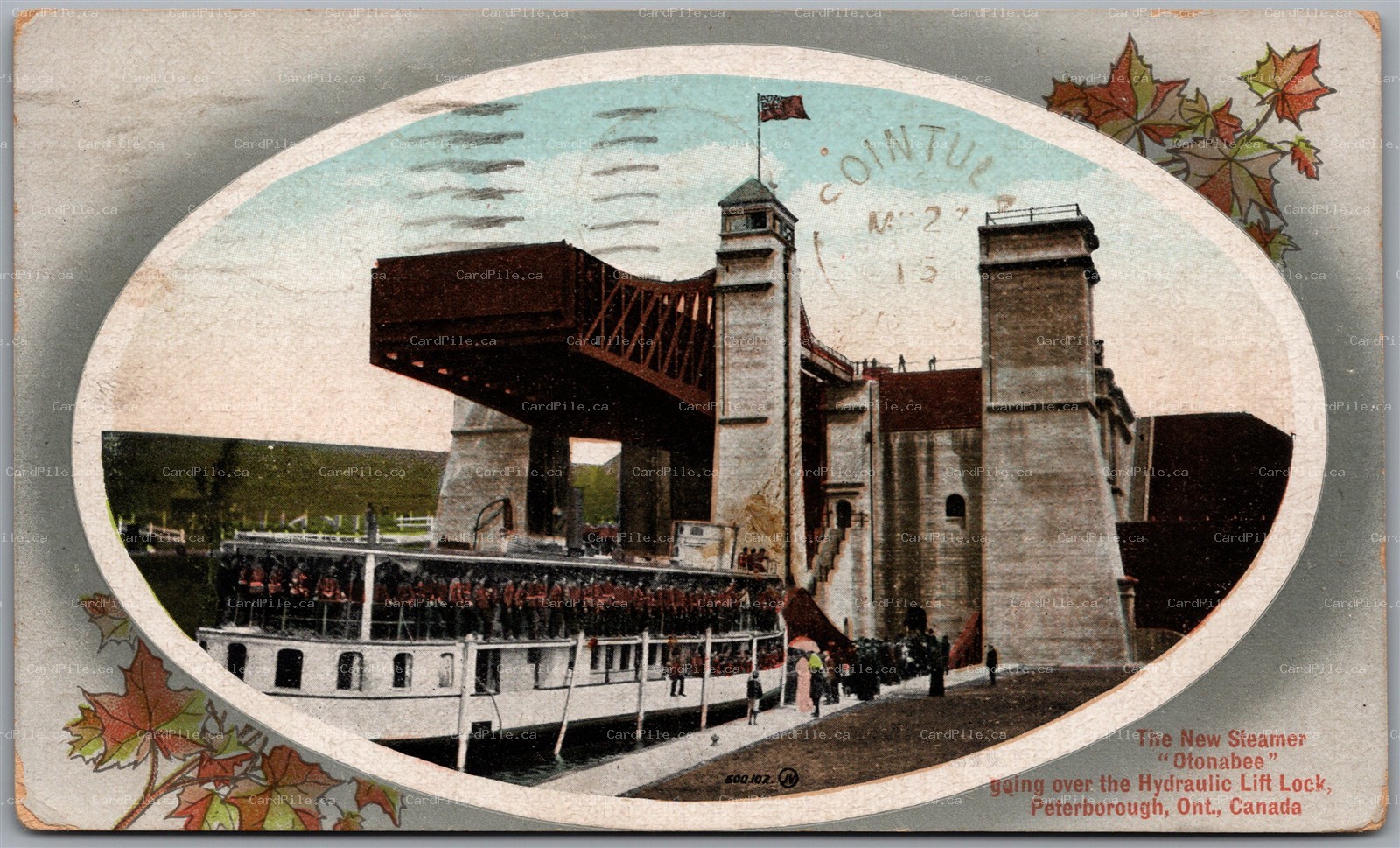 Postcard Split Ring Cancel c1915 Sointula British Columbia Malcolm Island