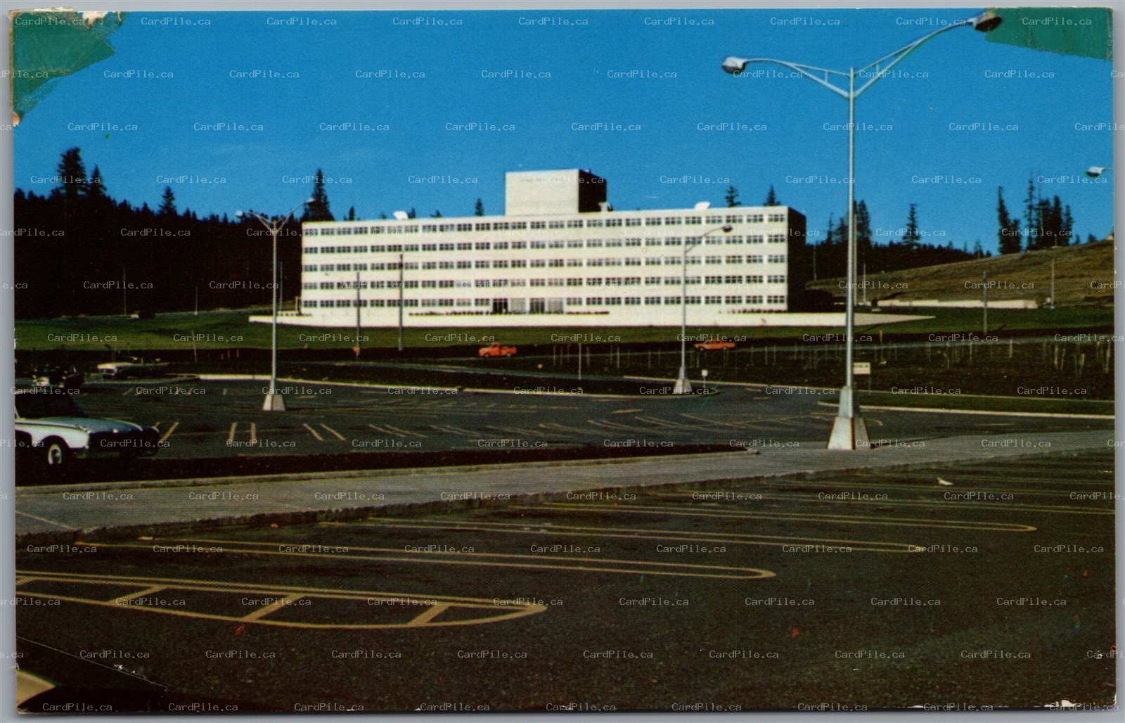 Postcard Kitimat British Columbia c1960s General Hospital