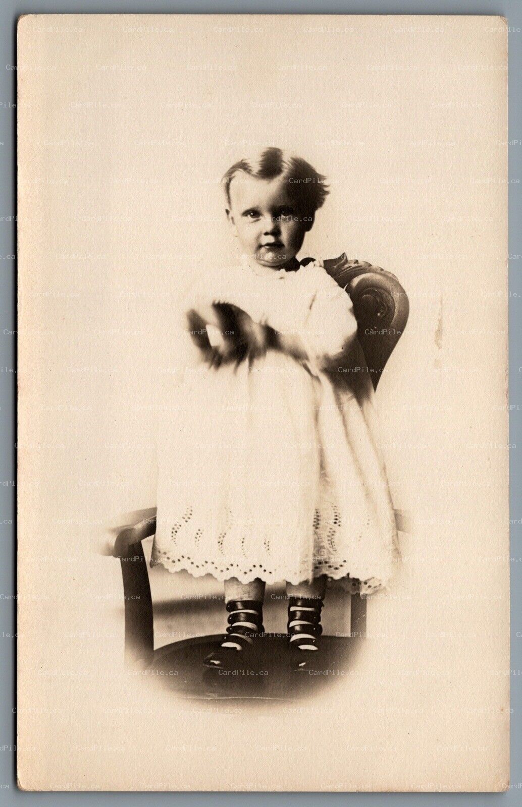 Postcard RPPC United States c1912 Studio Photo of Baby Arnold H. H. Elliott