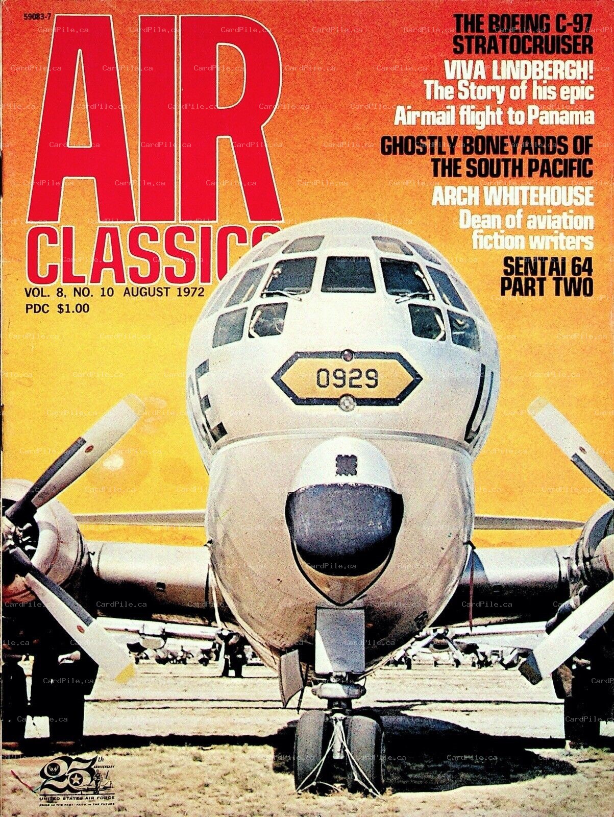 1972 Air Classics Vol.8 No.10 Boeing C97 Stratocruiser Lindbergh Stentai 64