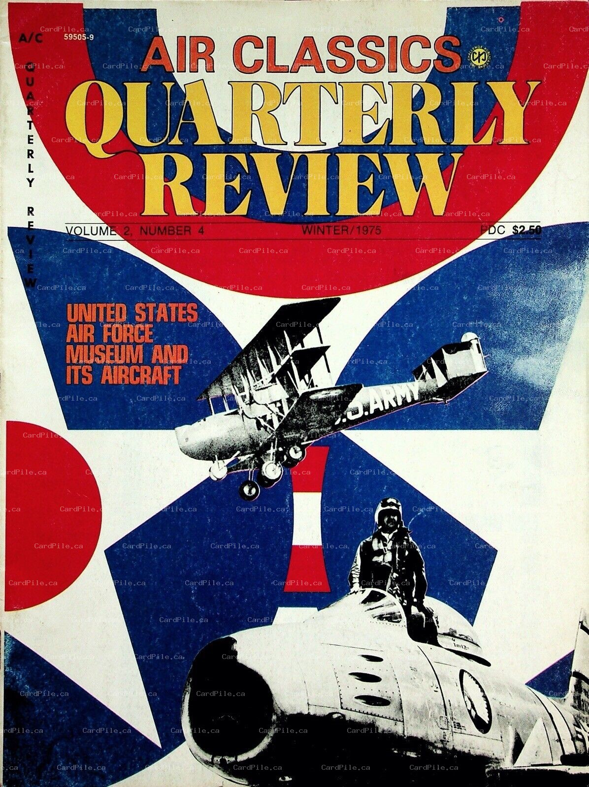1975 Air Classics Vol.2 No.4 Quarterly Review United States Air Force Museum 