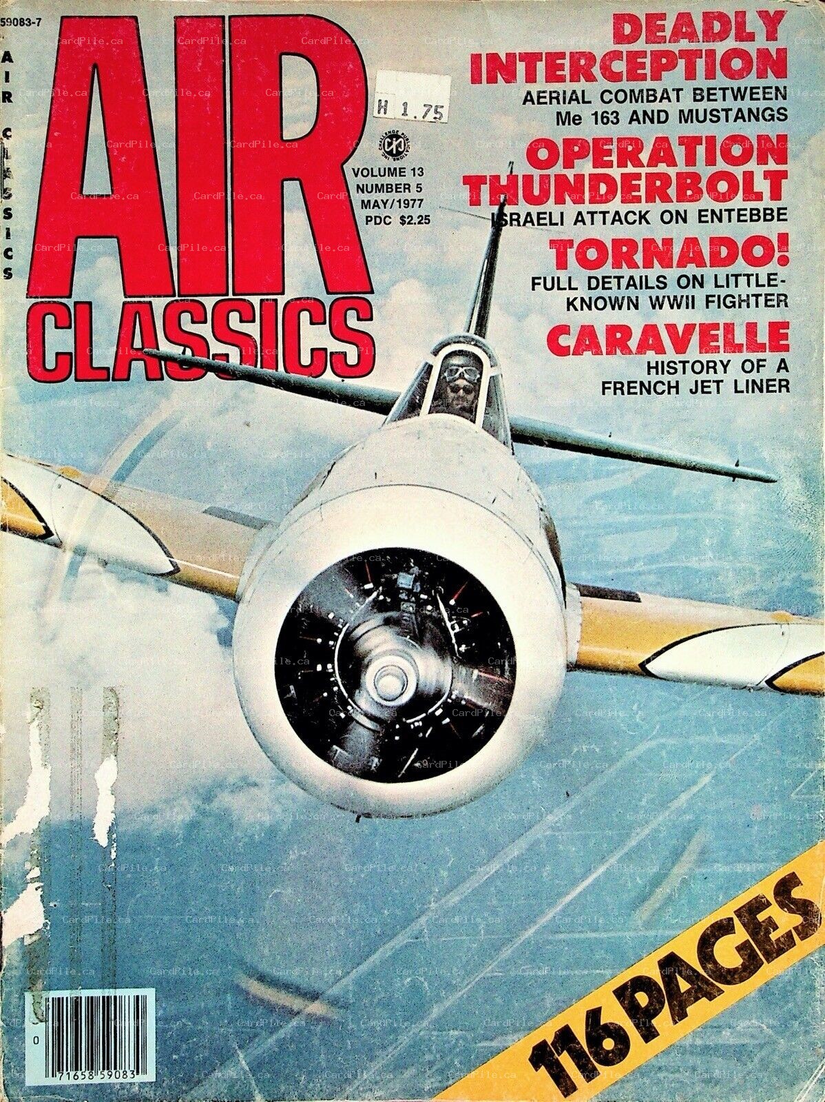 1977 Air Classics Vol.13 No.5 Deadly Interception Operation Thunderbolt Tornado