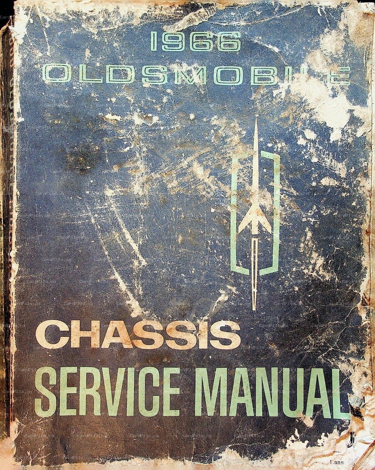 1965 General Motors 1966 Oldsmobile Chassis Service Manual Paperback