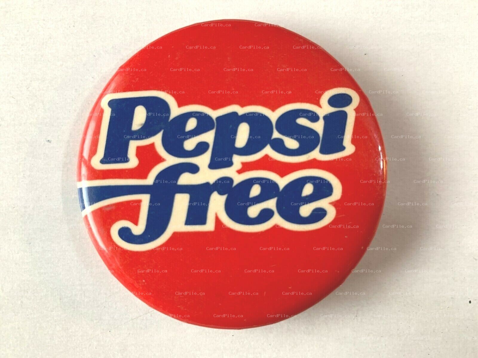 VINTAGE 1982 Pepsi Free - PepsiCo - Pinback Button