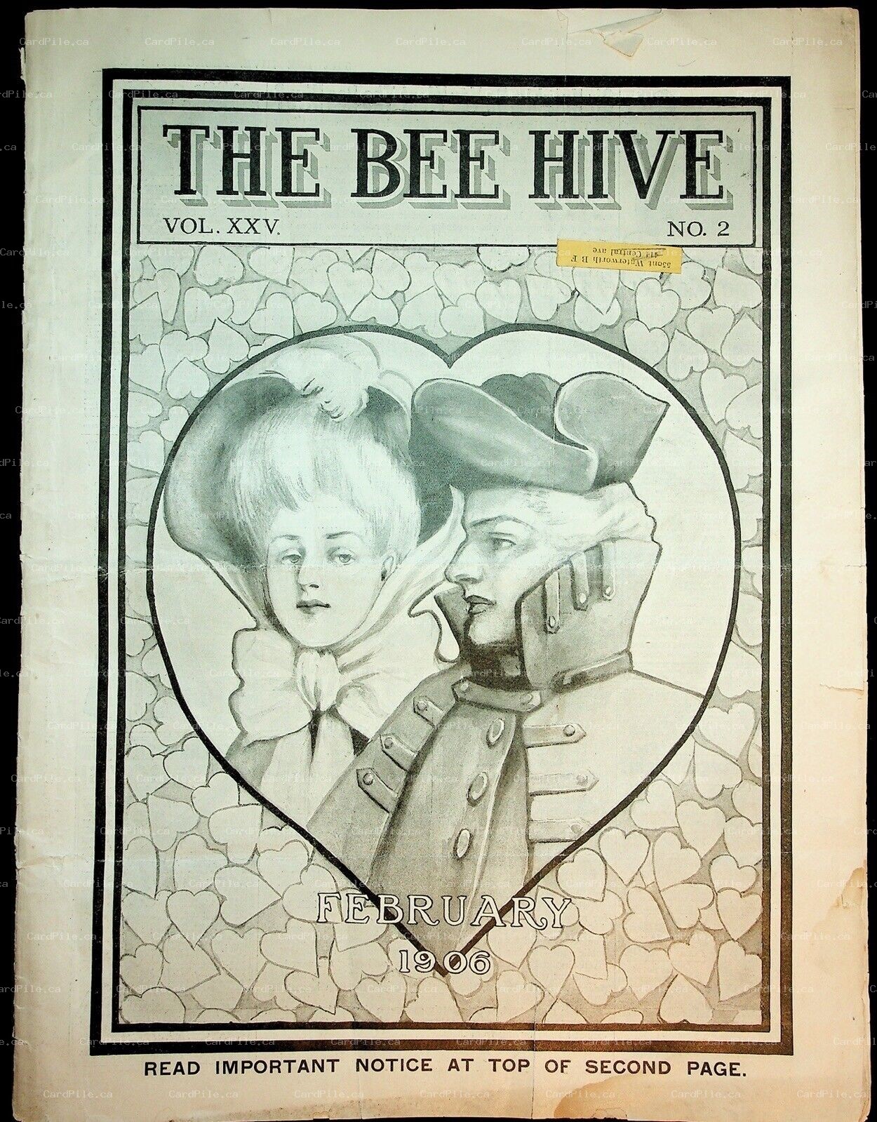 1906 February Fraternel The Bee Hive Jounral Home Magazine Advertisements