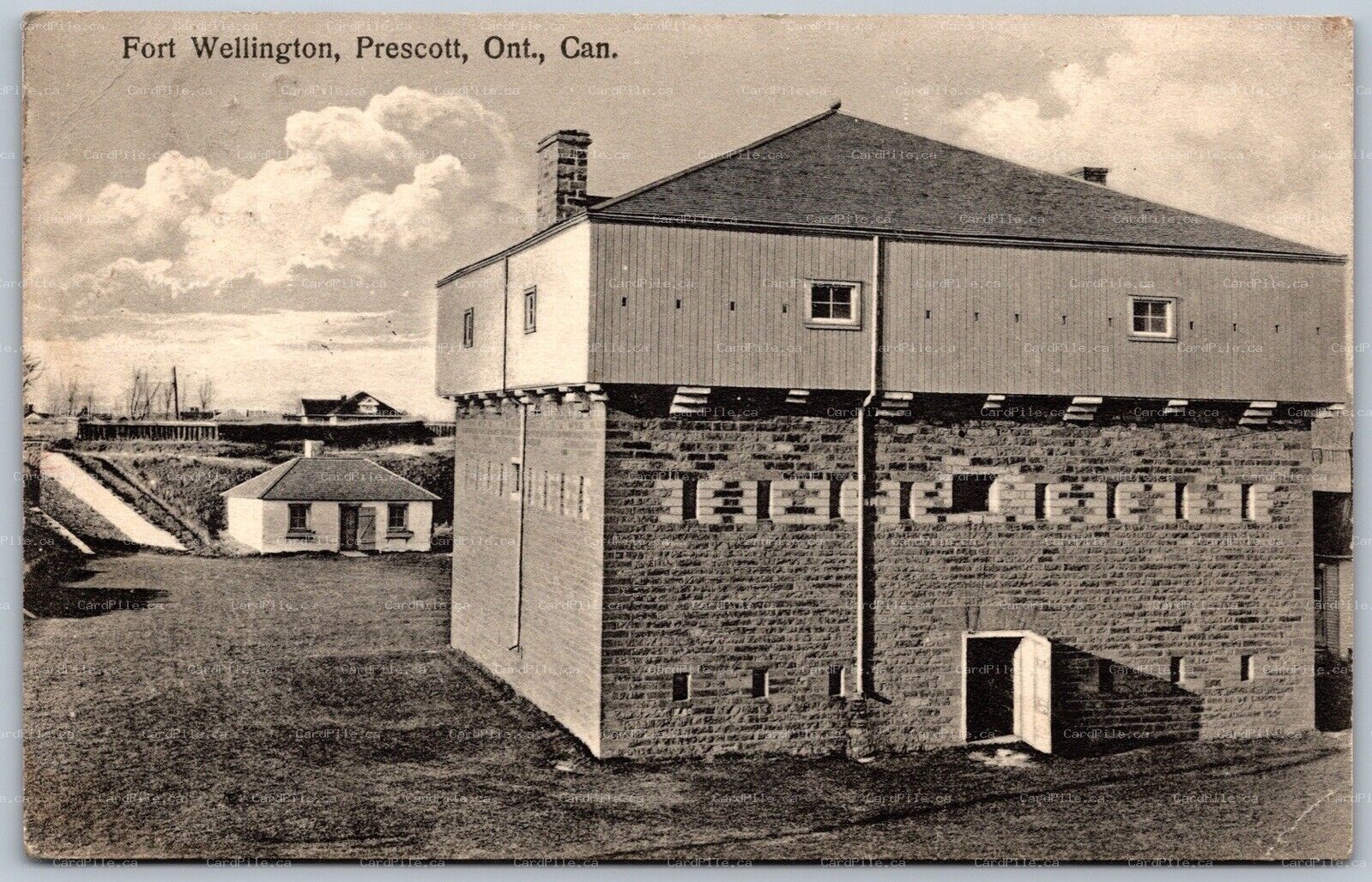 Postcard Prescott Ontario c1910s Fort Wellington Leeds and Grenville County