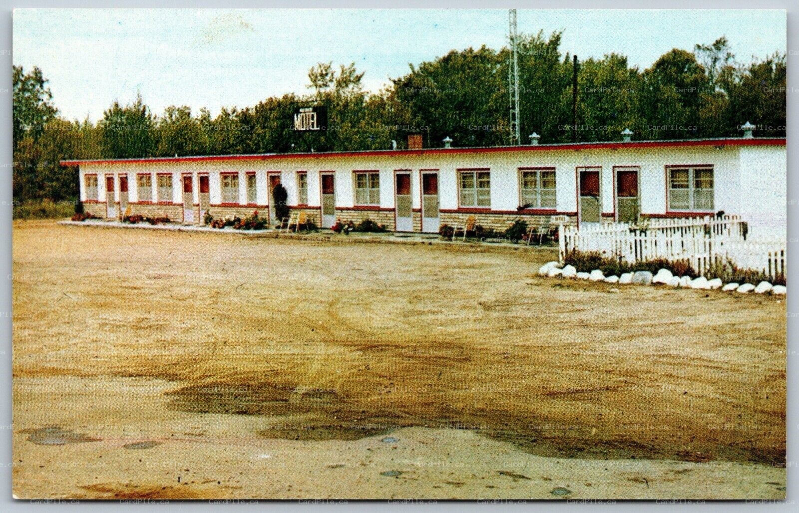 Postcard Killaloe Ontario c1963 Motel Hwy 60 Roadside Renfrew County