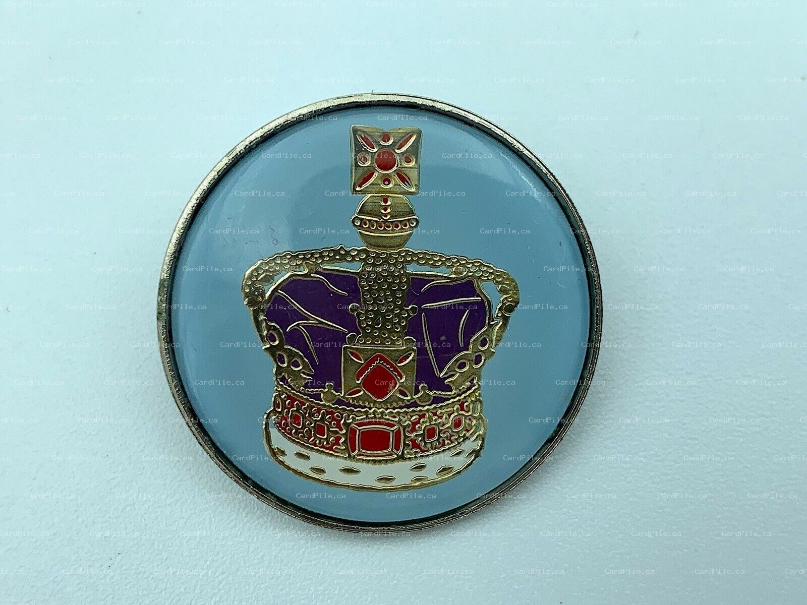 VINTAGE Imperial State Crown - Made In England - Lapel Pin