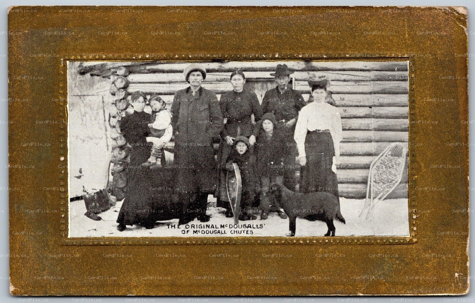 Postcard McDougall Chutes ONT c1908 The Original McDougall’s Matheson Scarce!