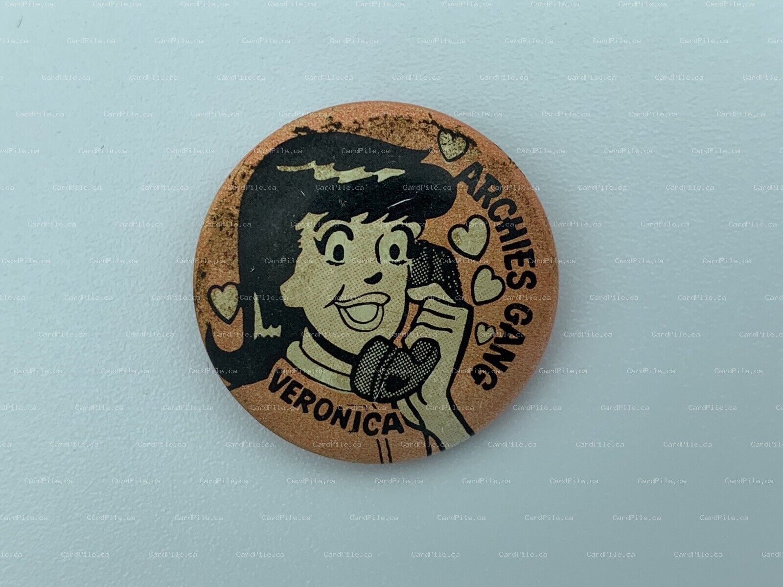 VINTAGE 1970 Archie’s Gang Veronica Lodge - Archie Comics - Pinback Button