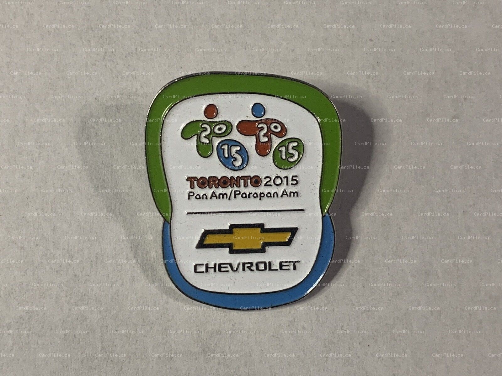 Toronto Ontario Canada 2015 PanAm / ParapanAm Games - Chevrolet - Lapel Pin