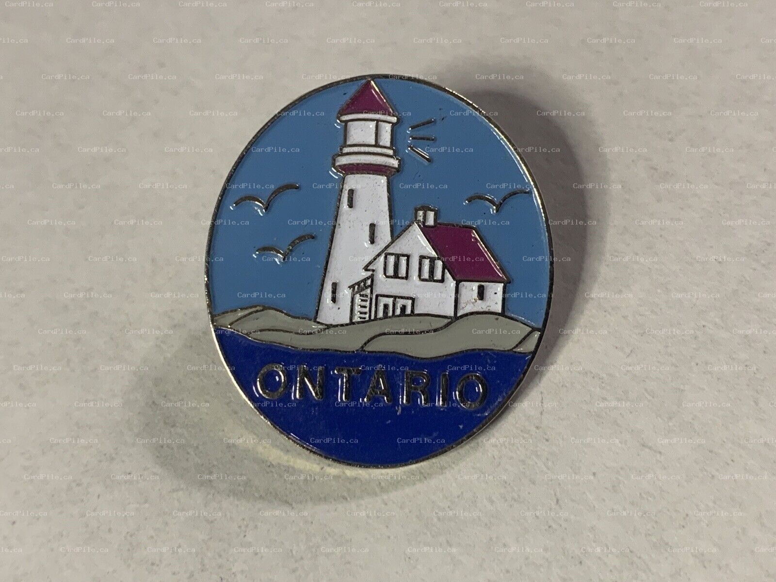 Frontenac Islands Ontario Canada - Lighthouse - Nine Mile Point - Lapel Pin