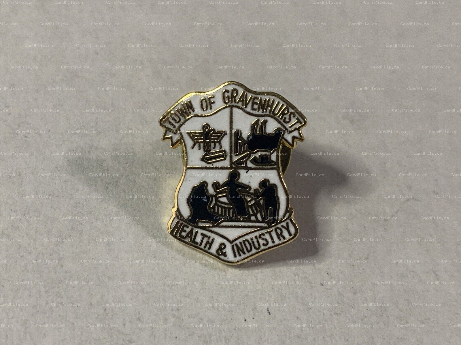 Gravenhurst Ontario Canada - Health and Industry - Lapel Pin