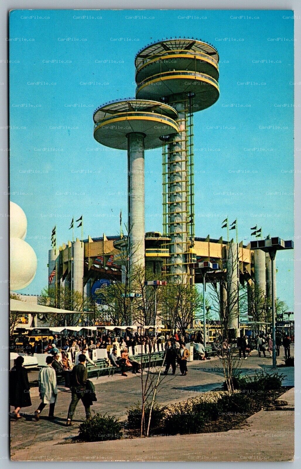 Postcard New York City NY c1964 The New York Pavilion Worlds Fair