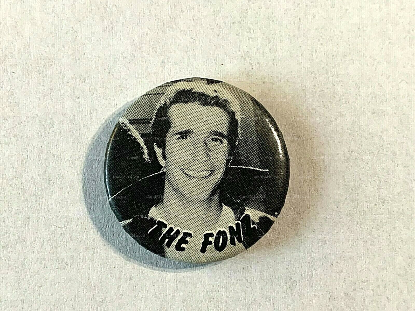 VINTAGE 1976 The Fonz - Paramount Pictures Corp - Pinback Button