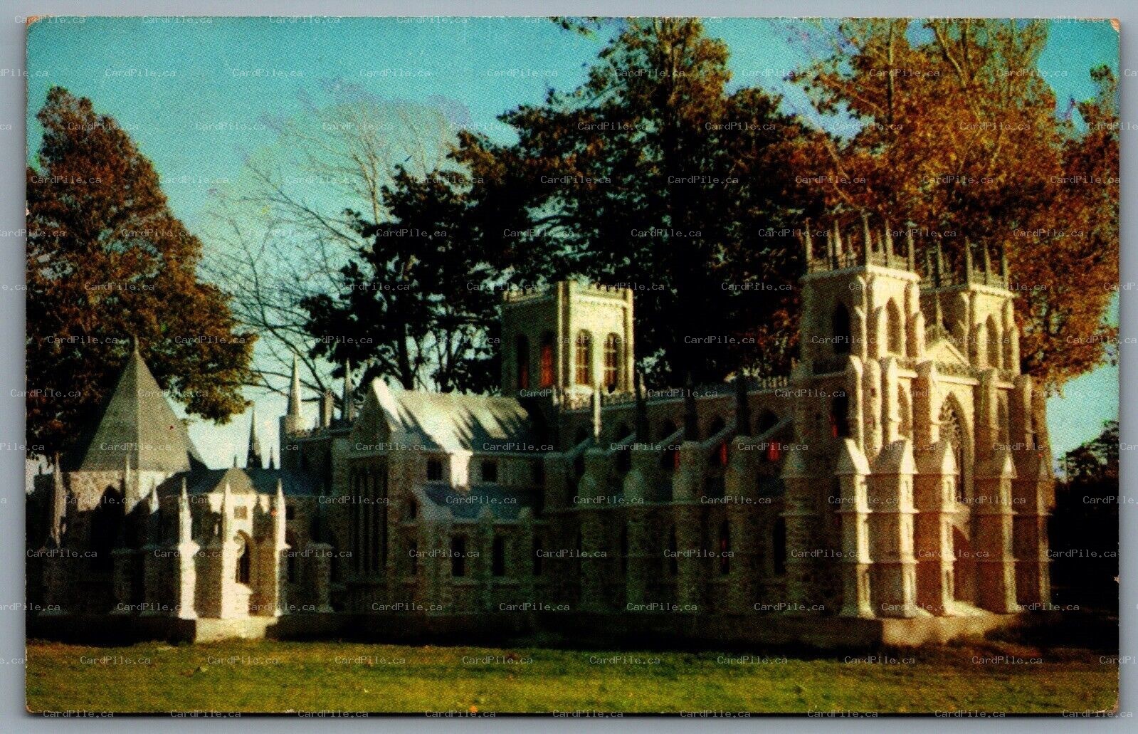 Postcard Kensington PEI c1959 York Minster Cathedral Woodleigh Replicas